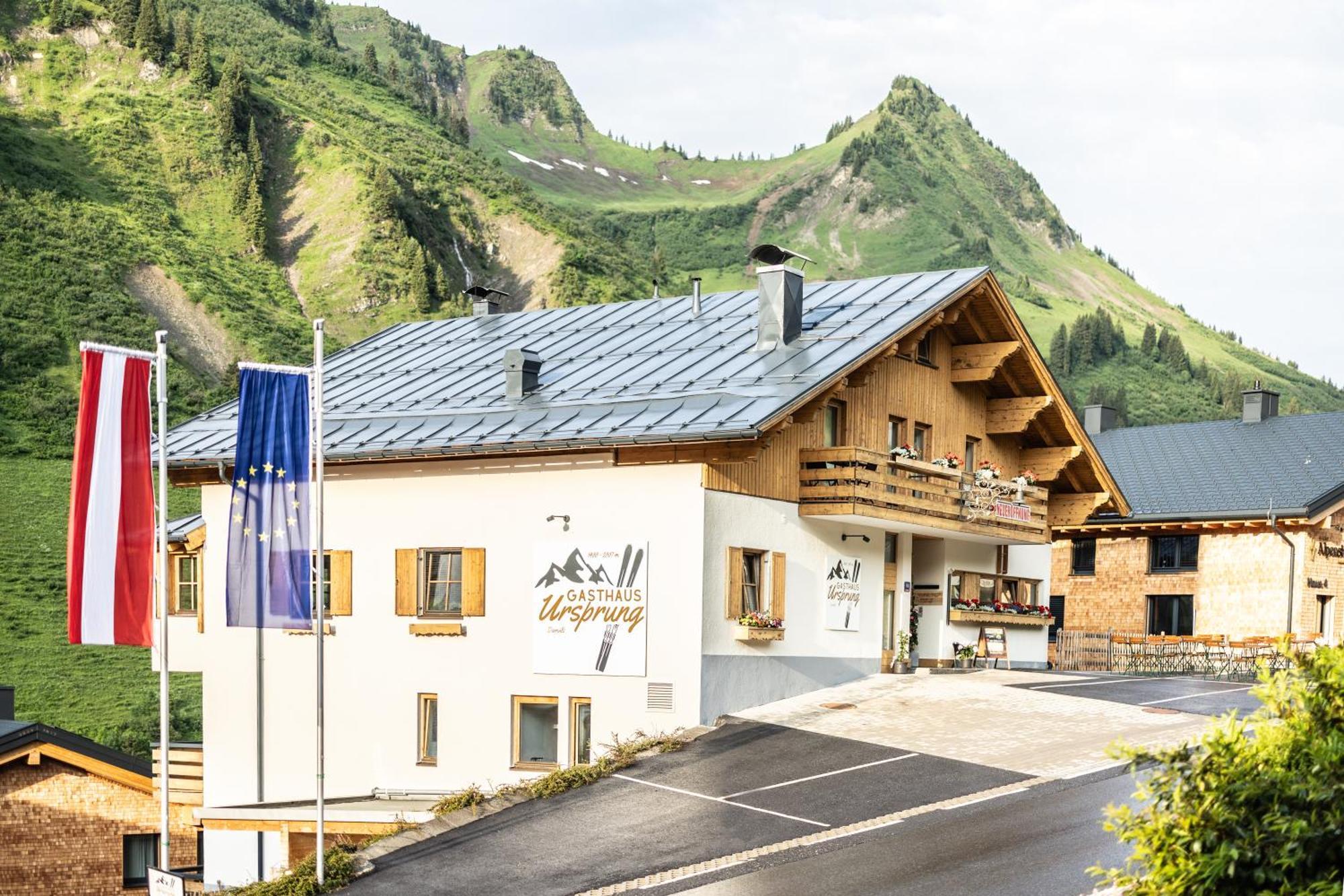 Gasthaus Ursprung Damüls Buitenkant foto